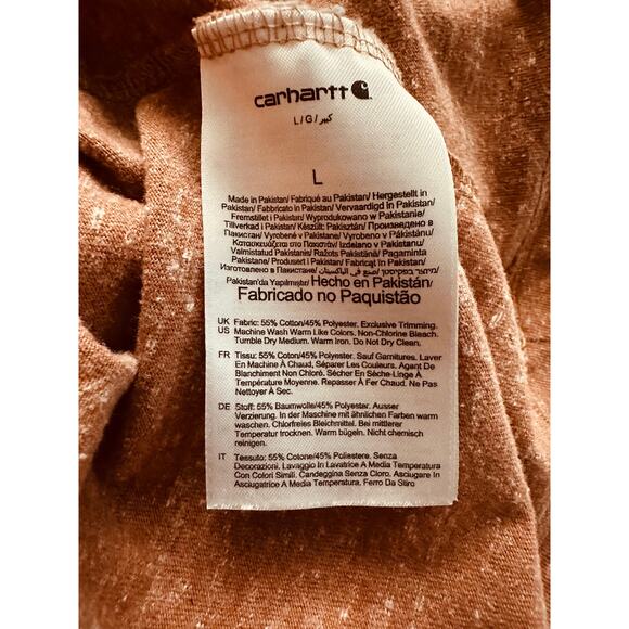 Carhartt Men's Loose Fit Short Sleeve Pocket T-Shirt Size Large - Picture 6 of 6